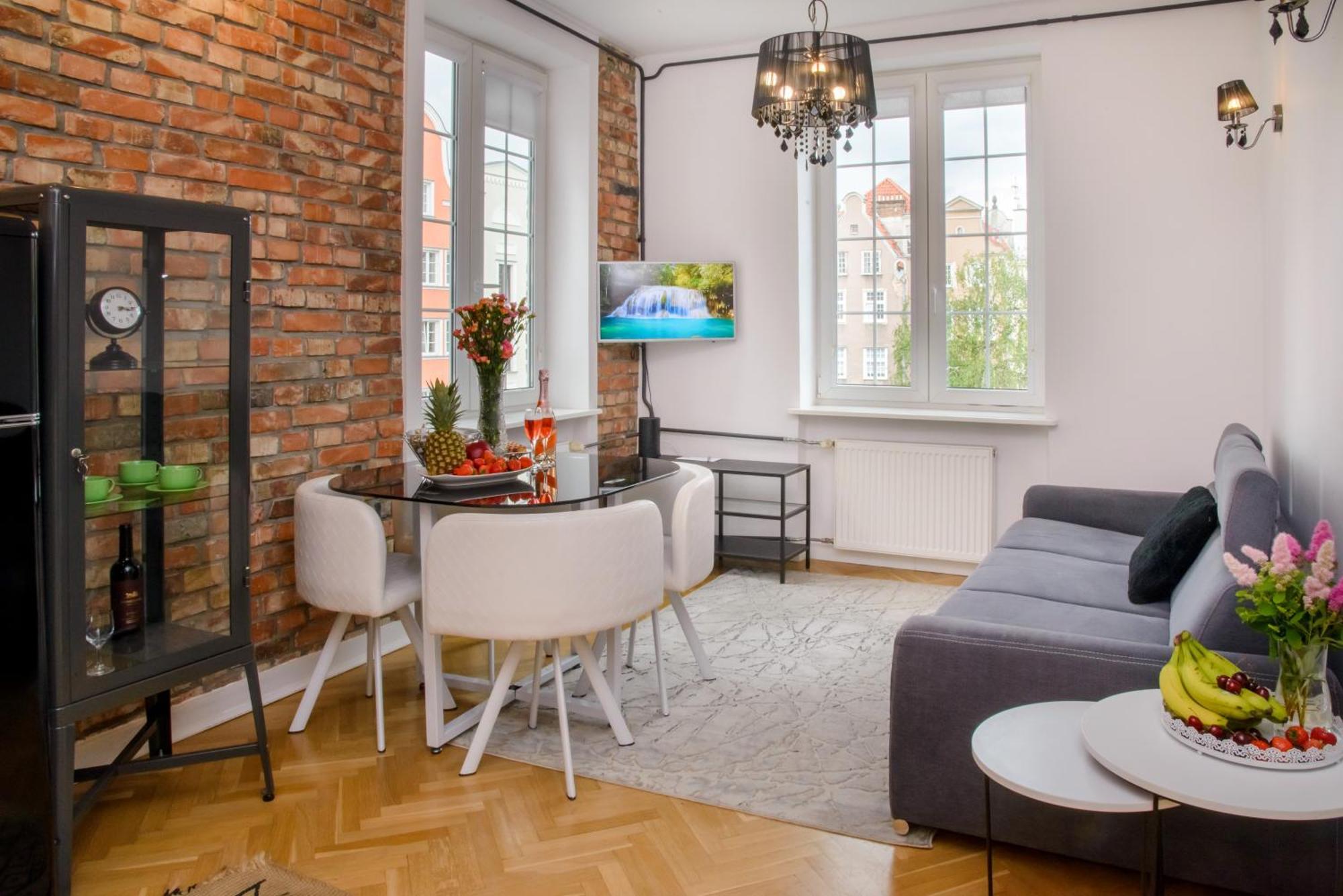 Maya'S Flats & Resorts 63 - 3 Rooms Apartment On Chlebnicka Street Old Town Gdansk Exterior foto